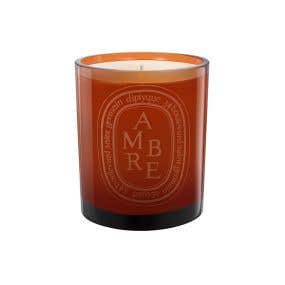 diptyque Colored Candle Ambre  彩色香氛蠟燭-橘色琥珀
