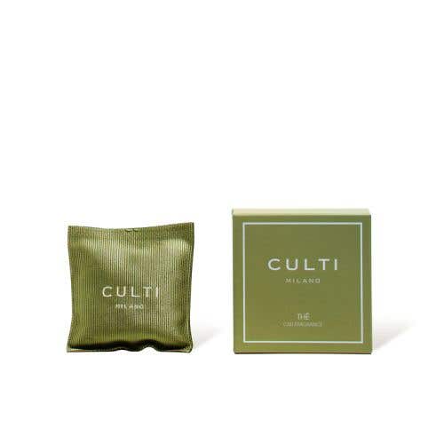 CULTI MILANO 車用香氛包系列 草木綠_綠茶雅韻 Car Fragrance GREEN THÉ