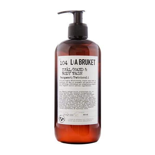 La Bruket 104 Hand & Body Wash - Bergamot/ Patchouli 潔膚露 佛手柑/廣藿香-450ml