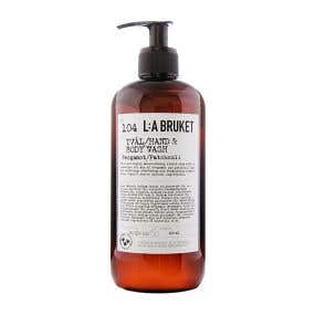 La Bruket 104 Hand & Body Wash - Bergamot/ Patchouli 潔膚露 佛手柑/廣藿香-450ml